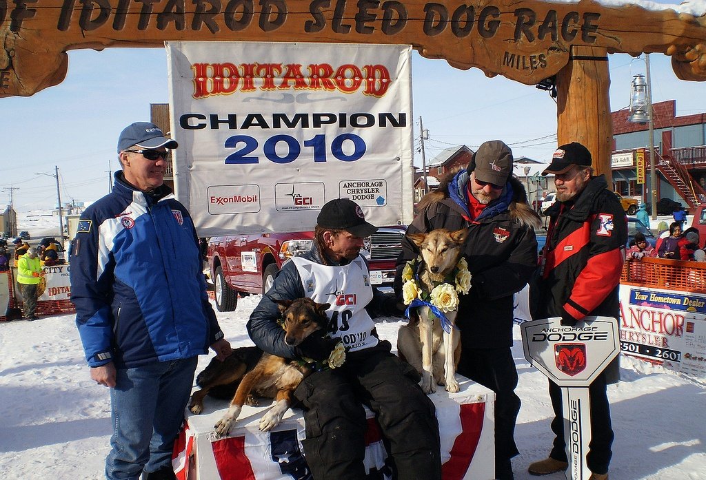 IDITAROD -> 4è victoire de l'équipe...