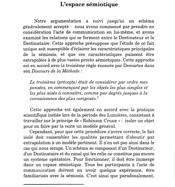 La Sémiosphère - Traduction - Extrait Russe -> Français